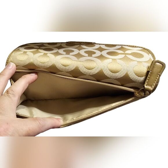 COACH Hallie tote bag with wallet - Picture 12 of 13